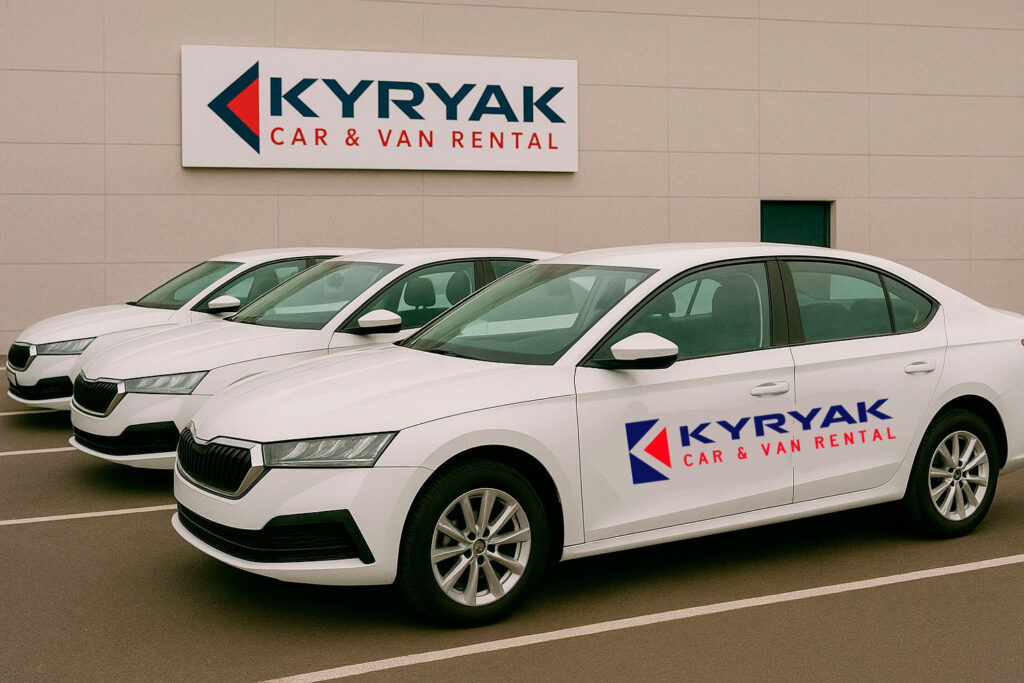 Flota de vehículos de alquiler de Kyryak en Madrid